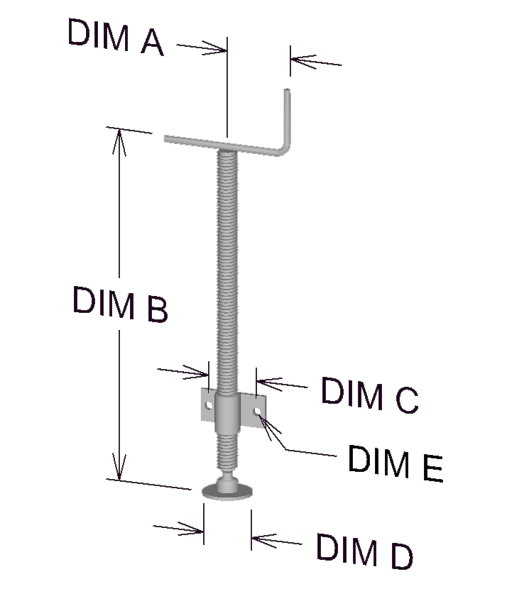 Topwind Open Screw Jack Diagram